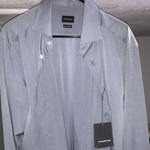 **DAILY DEAL** Grey Ermenegildo Zegna Dress Shirt!